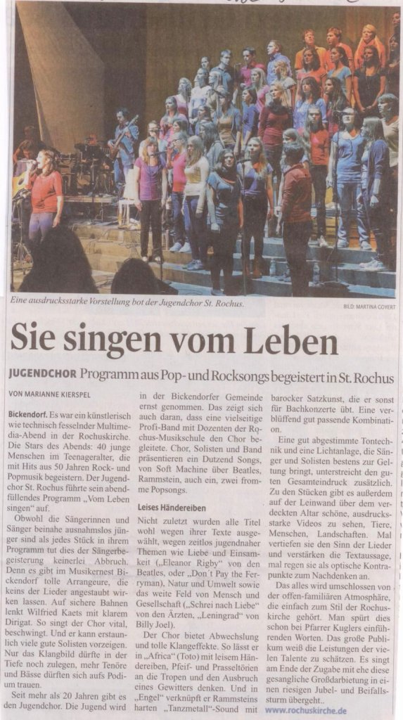 05.10.2012 - Kölner Stadtanzeiger